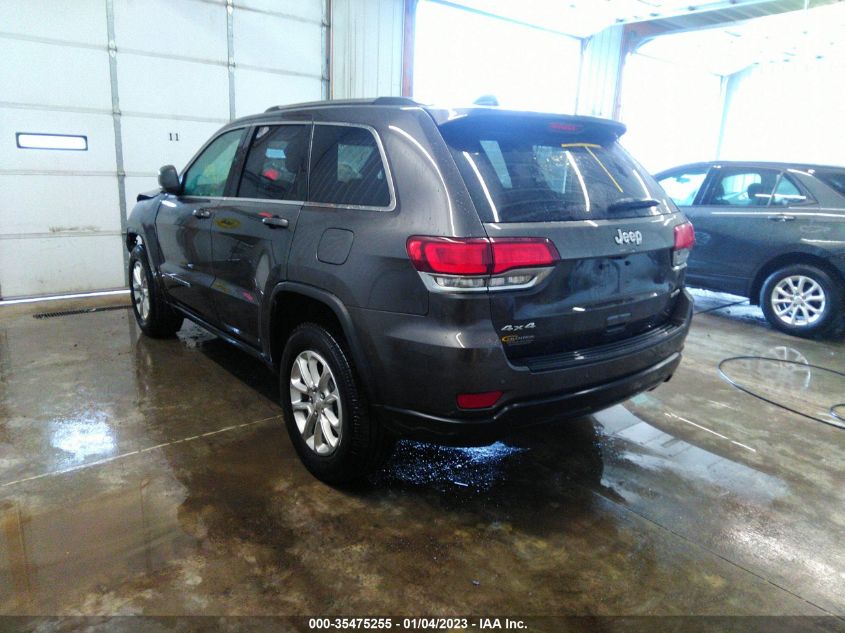2021 JEEP GRAND CHEROKEE LAREDO E VIN: 1C4RJFAG4MC501965