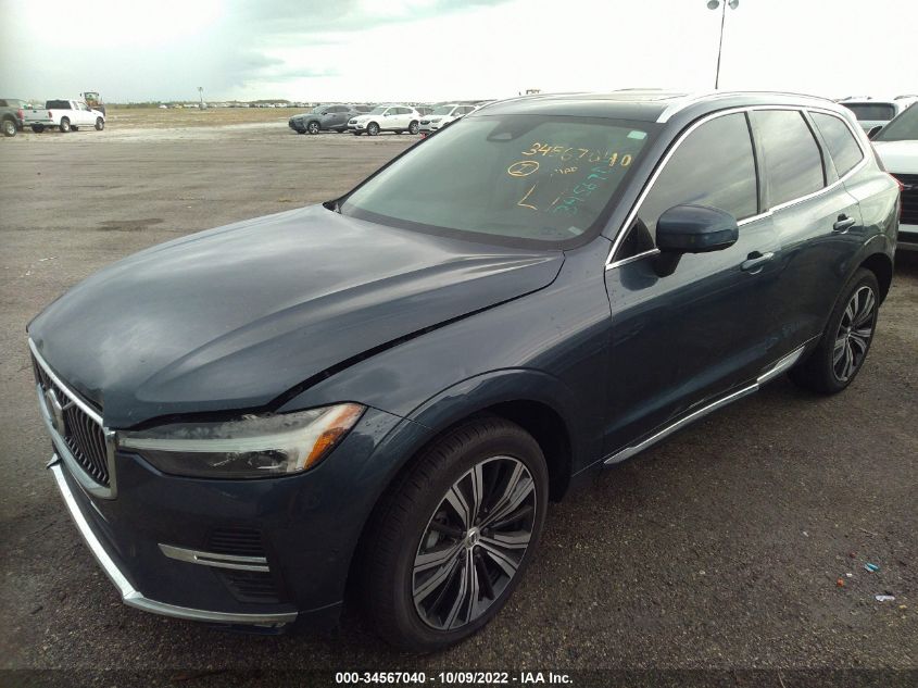 2022 VOLVO XC60 INSCRIPTION VIN: YV4L12DL0N1080375