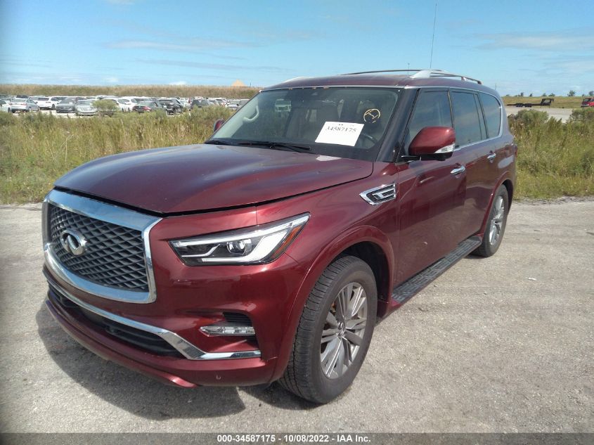 2021 INFINITI QX80 LUXE VIN: JN8AZ2AF6M9716772