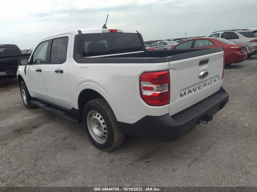 2022 FORD MAVERICK XL VIN: 3FTTW8E94NRA71341