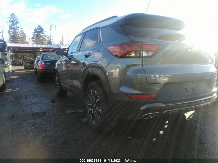 2021 CHEVROLET TRAILBLAZER ACTIV VIN: KL79MSSL7MB035415