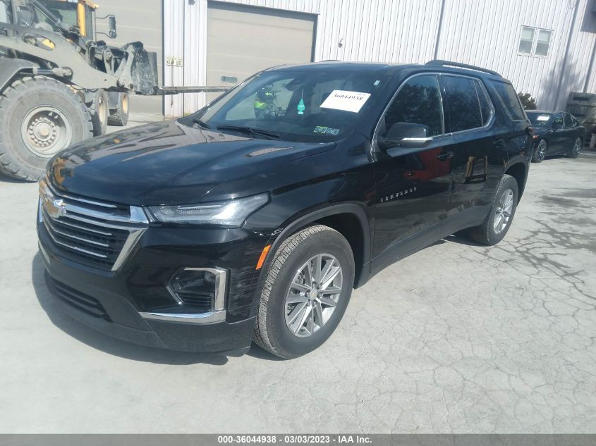 2022 CHEVROLET TRAVERSE LT LEATHER VIN: 1GNEVHKW7NJ115386