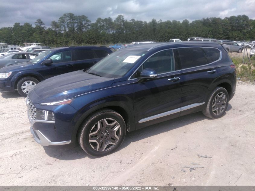 2021 HYUNDAI SANTA FE LIMITED VIN: 5NMS44AL4MH338892