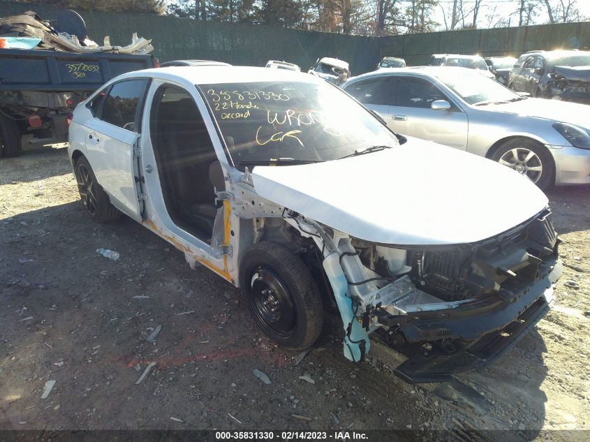 2022 HONDA CIVIC SEDAN SPORT VIN: 2HGFE2F57NH596920