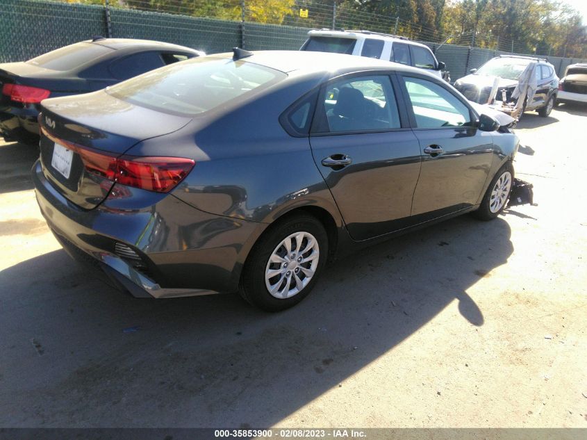 2022 KIA FORTE LXS VIN: 3KPF24AD6NE490522