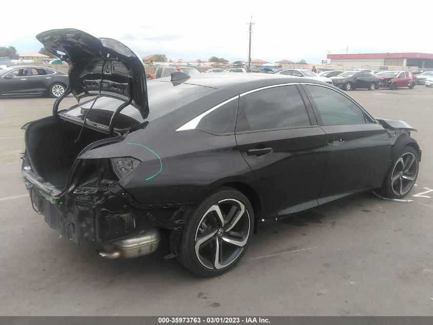 2022 HONDA ACCORD SEDAN SPORT SE VIN: 1HGCV1F44NA054533