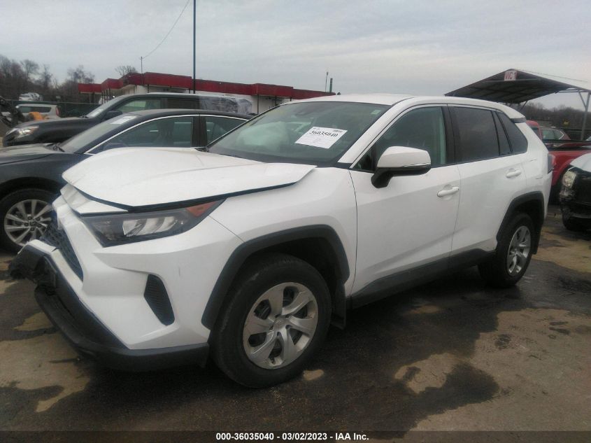 2022 TOYOTA RAV4 LE VIN: 2T3G1RFV4NC270517