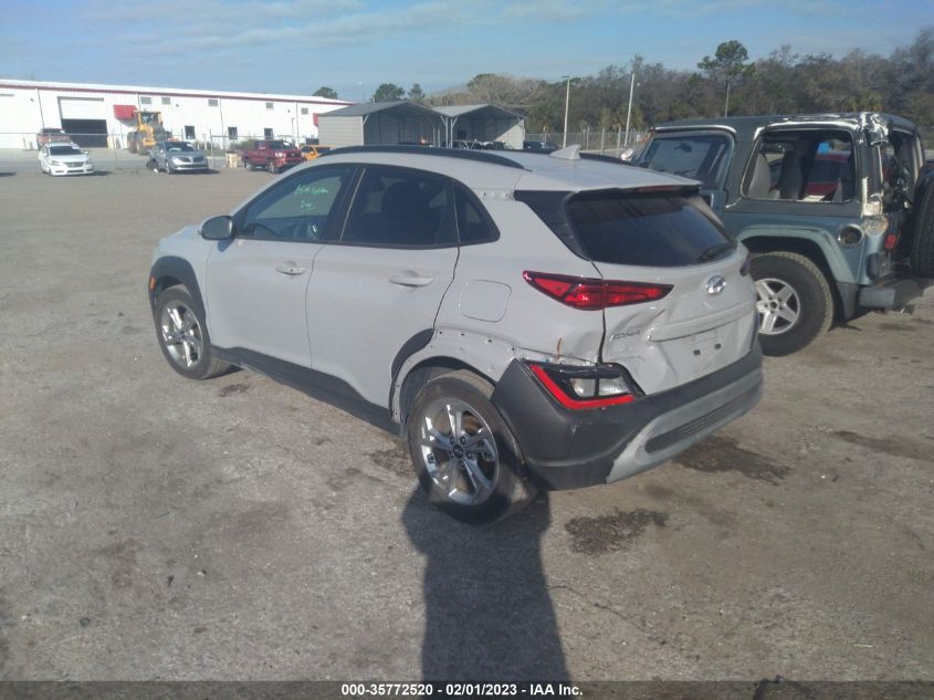 2022 HYUNDAI KONA SEL VIN: KM8K62AB5NU769107