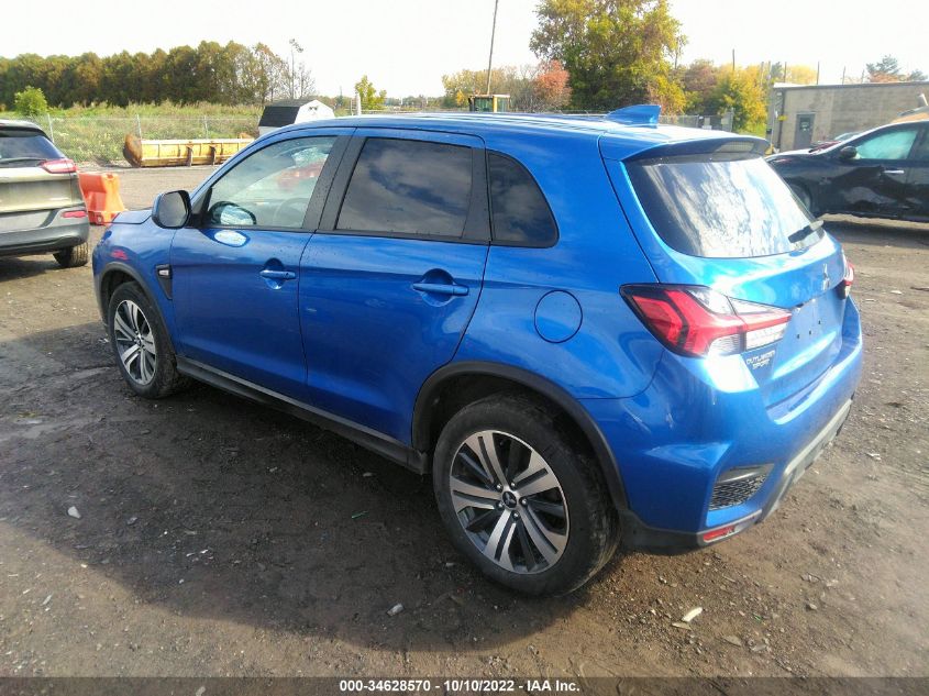 2021 MITSUBISHI OUTLANDER SPORT ES/SE/LE/BE VIN: JA4ARUAU0MU006439