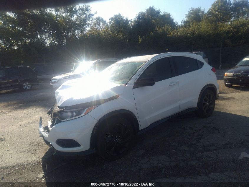 2022 HONDA HR-V SPORT VIN: 3CZRU6H17NM710720