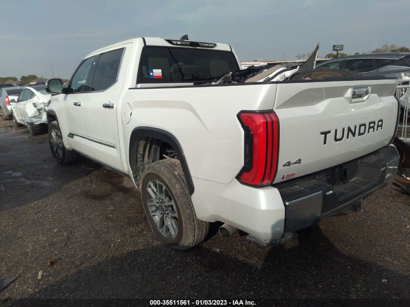 2022 TOYOTA TUNDRA 4WD 1794 EDITION VIN: 5TFMA5DB6NX030741