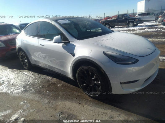 2021 TESLA MODEL Y LONG RANGE VIN: 5YJYGDEE6MF095794