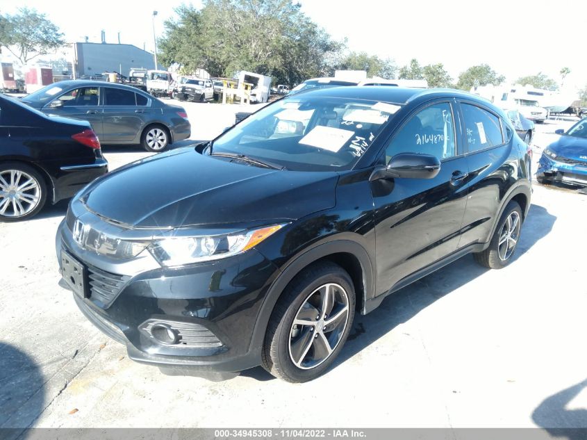 2022 HONDA HR-V EX VIN: 3CZRU6H57NM764215