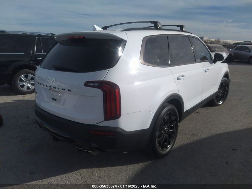2022 KIA TELLURIDE EX VIN: 5XYP3DHC1NG235438
