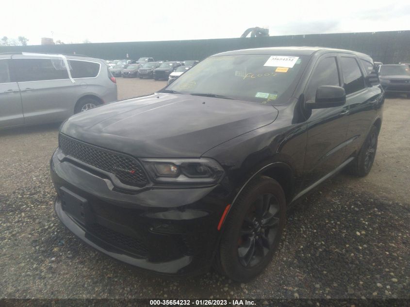 2021 DODGE DURANGO SXT PLUS VIN: 1C4RDJAGXMC757232