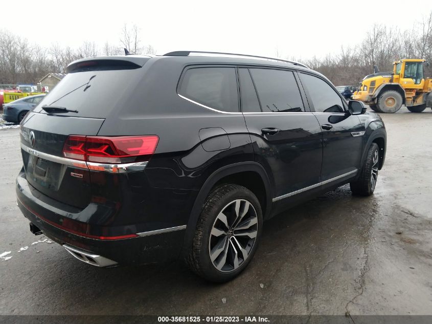 2021 VOLKSWAGEN ATLAS 3.6L V6 SEL R-LINE VIN: 1V2SR2CA8MC596489