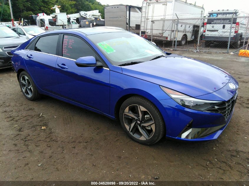 2022 HYUNDAI ELANTRA SEL VIN: KMHLN4AG6NU350083