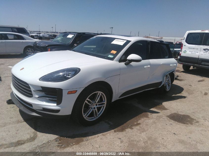 2021 PORSCHE MACAN VIN: WP1AA2A50MLB11481
