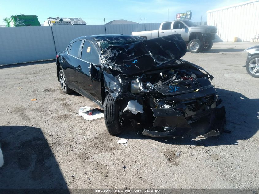 2022 NISSAN SENTRA SV VIN: 3N1AB8CV8NY292730