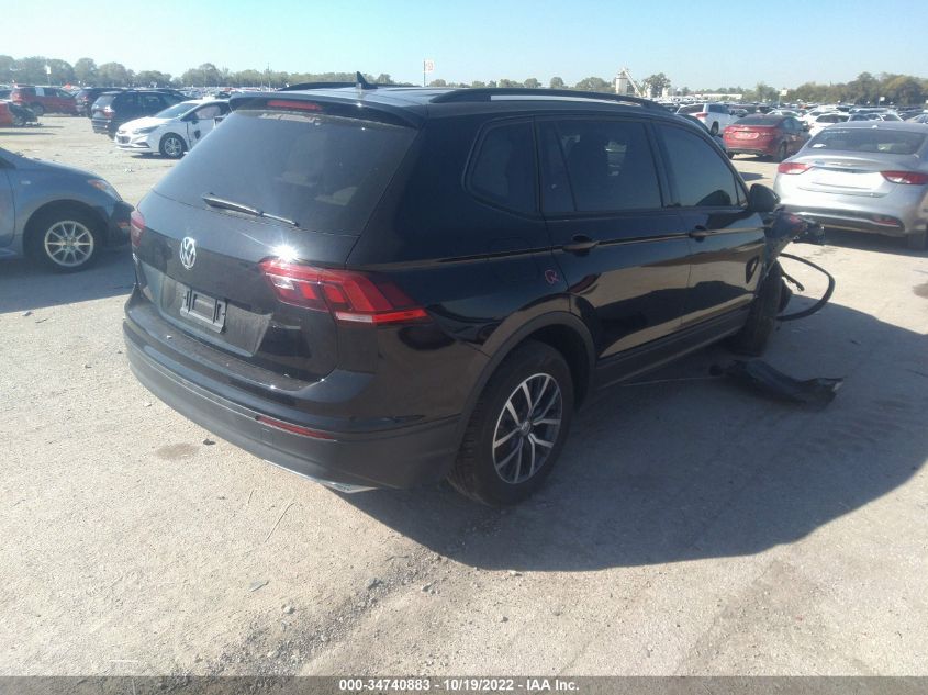2021 VOLKSWAGEN TIGUAN S VIN: 3VV1B7AX7MM003436