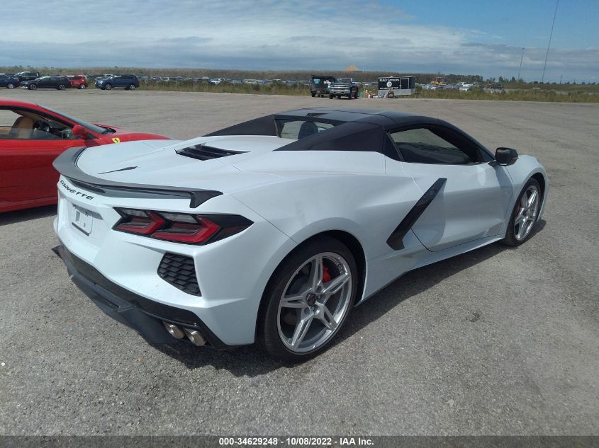 2022 CHEVROLET CORVETTE 1LT VIN: 1G1YA3D40N5112783