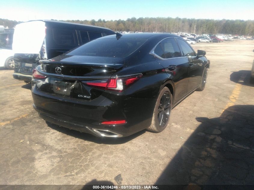 2022 LEXUS ES ES 350 F SPORT VIN: 58AGZ1B12NU126610