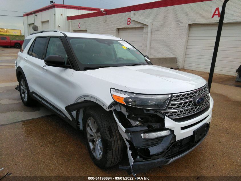 2021 FORD EXPLORER LIMITED VIN: 1FMSK7FH5MGA85516
