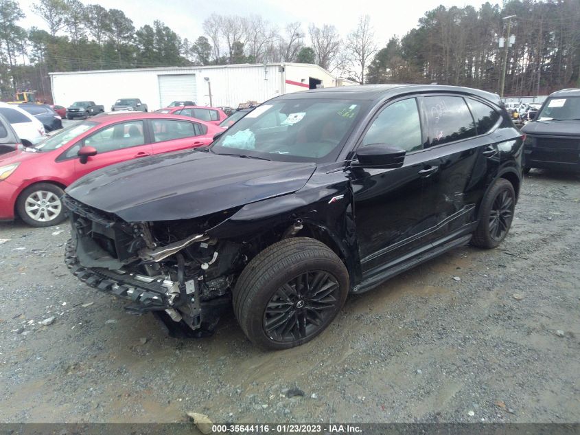 2022 ACURA MDX W/A-SPEC PACKAGE VIN: 5J8YE1H07NL014225