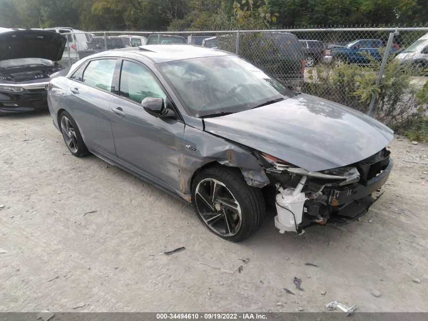 2022 HYUNDAI ELANTRA N LINE VIN: KMHLR4AF3NU238949