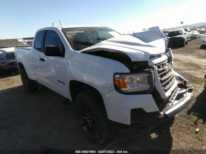 2022 GMC CANYON 2WD ELEVATION STANDARD VIN: 1GTH5BEN3N1258289
