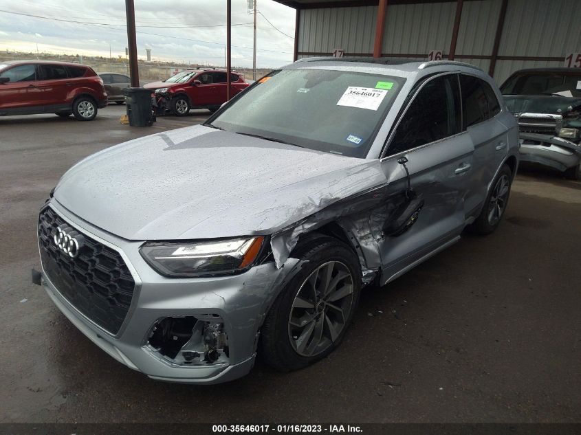 2022 AUDI Q5 S LINE PREMIUM PLUS VIN: WA1EAAFY5N2114068