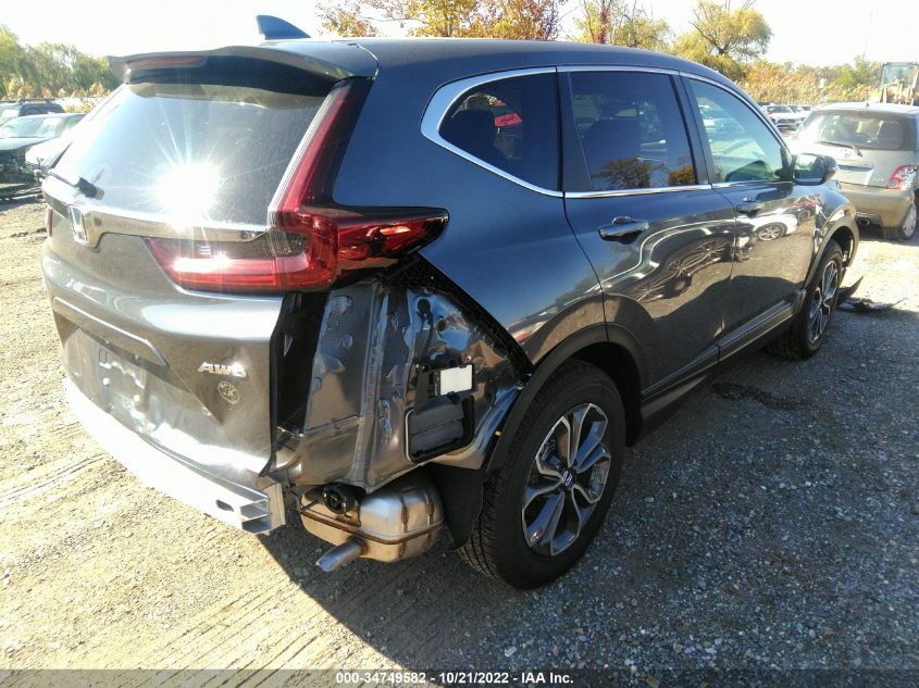 2022 HONDA CR-V EX-L VIN: 5J6RW2H82NA010715