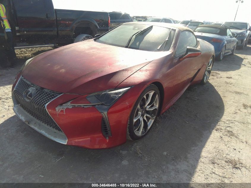 2021 LEXUS LC LC 500 VIN: JTHKPAAY8MA102711