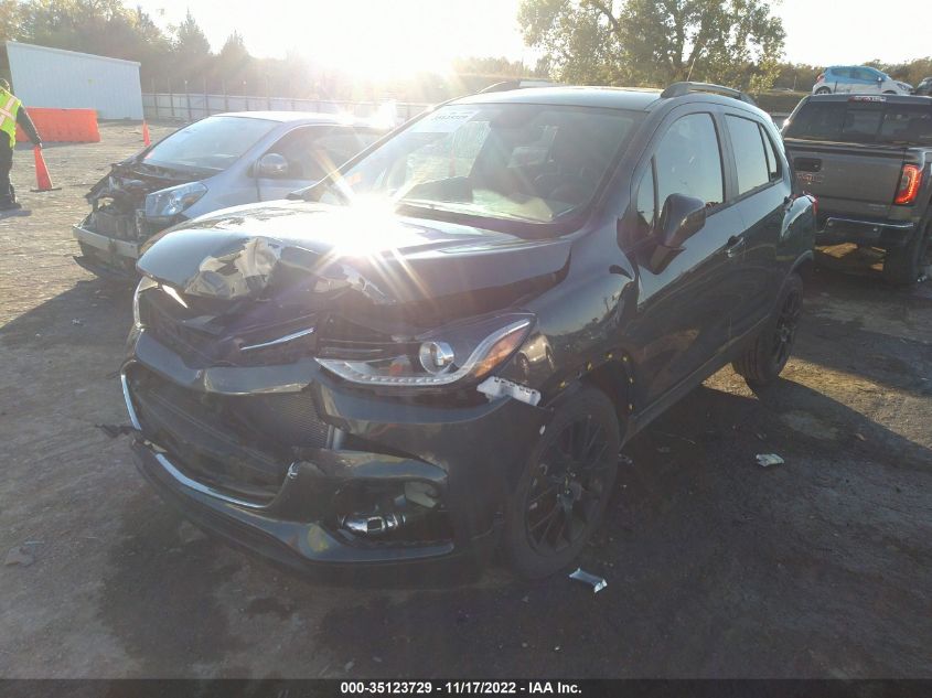 2022 CHEVROLET TRAX LT VIN: KL7CJLSMXNB529122