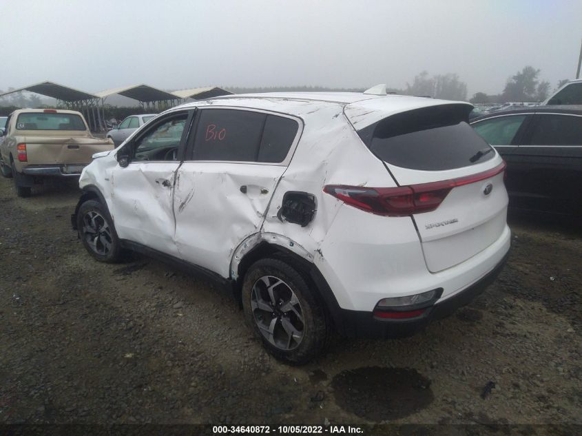 2020 KIA SPORTAGE LX VIN: KNDPMCAC5L7639337