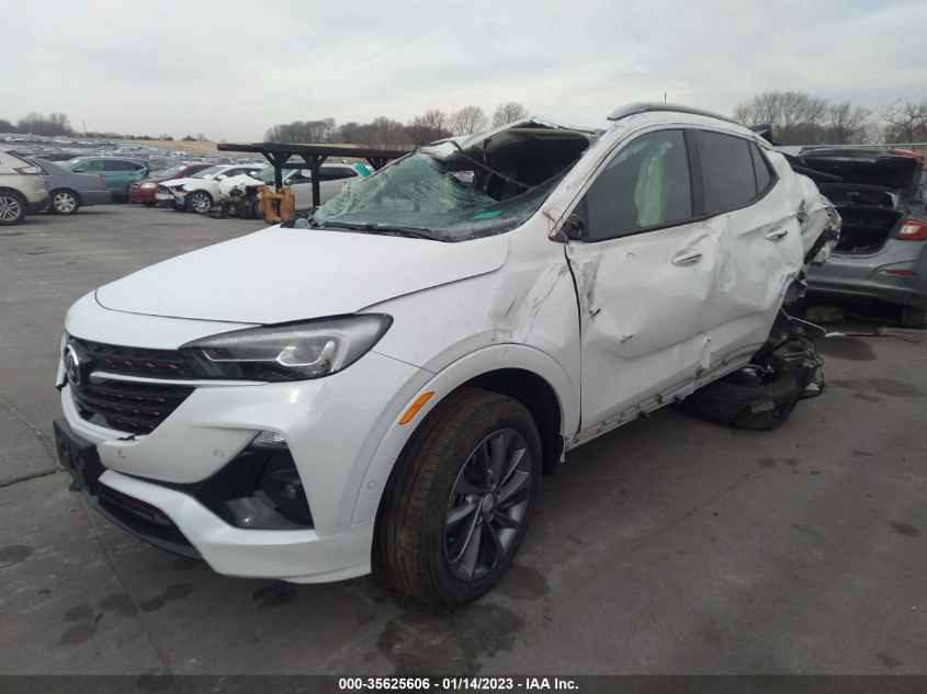 2022 BUICK ENCORE GX ESSENCE VIN: KL4MMGSLXNB032420