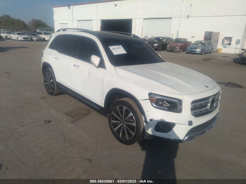 2022 MERCEDES-BENZ GLB GLB 250 VIN: W1N4M4HB0NW187885