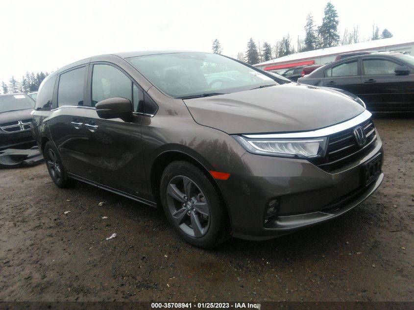 2021 HONDA ODYSSEY EX VIN: 5FNRL6H5XMB027604