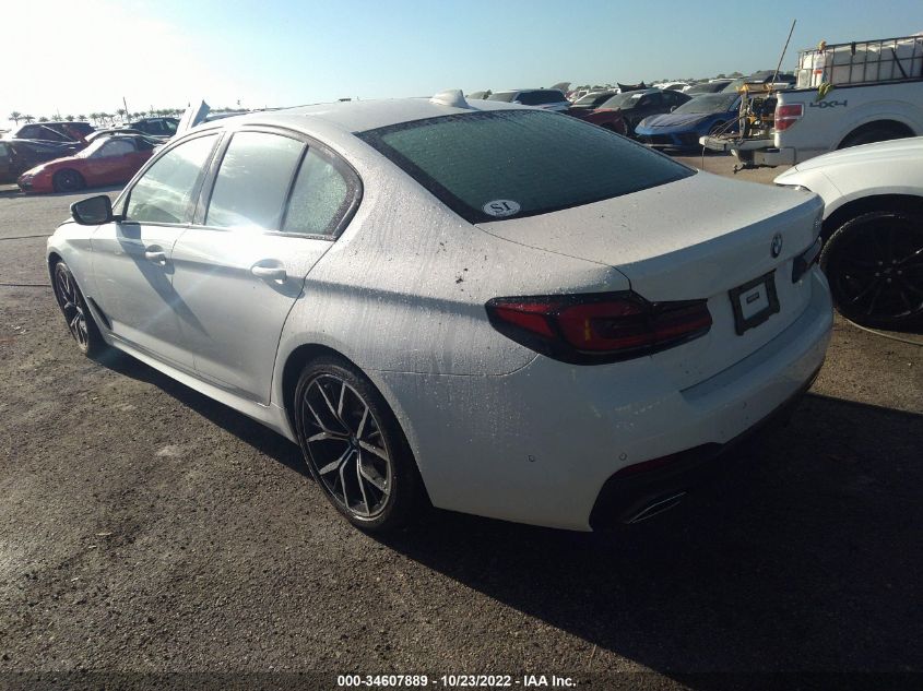 2021 BMW 5 SERIES 540I VIN: WBA53BJ08MWW96985