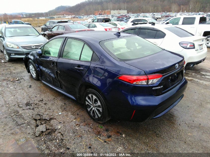 2022 TOYOTA COROLLA HYBRID LE VIN: JTDEAMDEXNJ056965