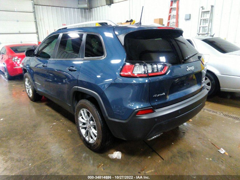 2021 JEEP CHEROKEE LATITUDE LUX VIN: 1C4PJMMX4MD201702