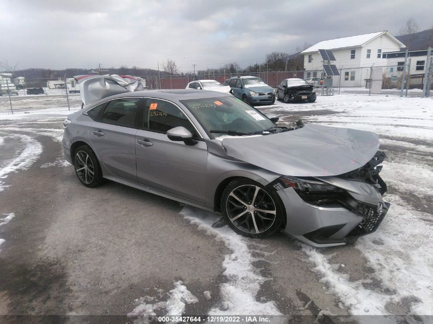 2022 HONDA CIVIC SEDAN TOURING VIN: 2HGFE1F92NH307102