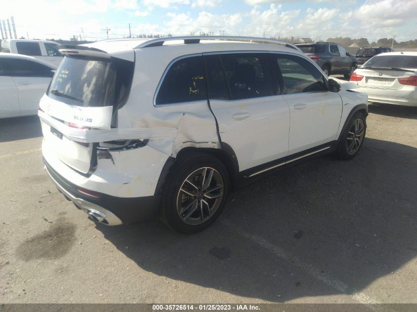 2021 MERCEDES-BENZ GLB AMG GLB 35 VIN: W1N4M5BB3MW105791