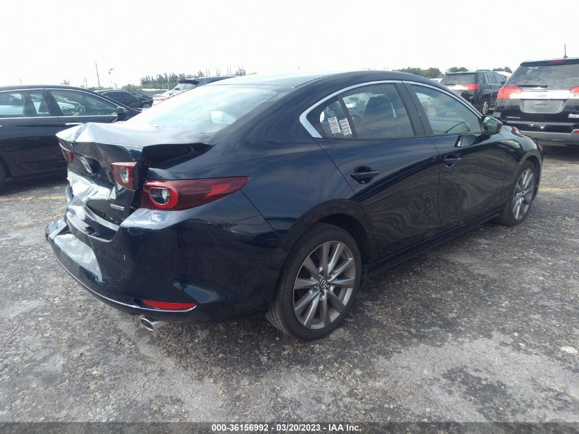 2022 MAZDA MAZDA3 SEDAN SELECT VIN: JM1BPABL0N1509749