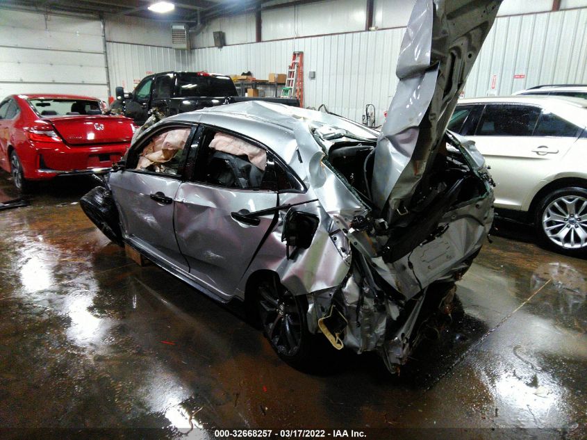 2021 HONDA CIVIC HATCHBACK SPORT VIN: SHHFK7H42MU214773