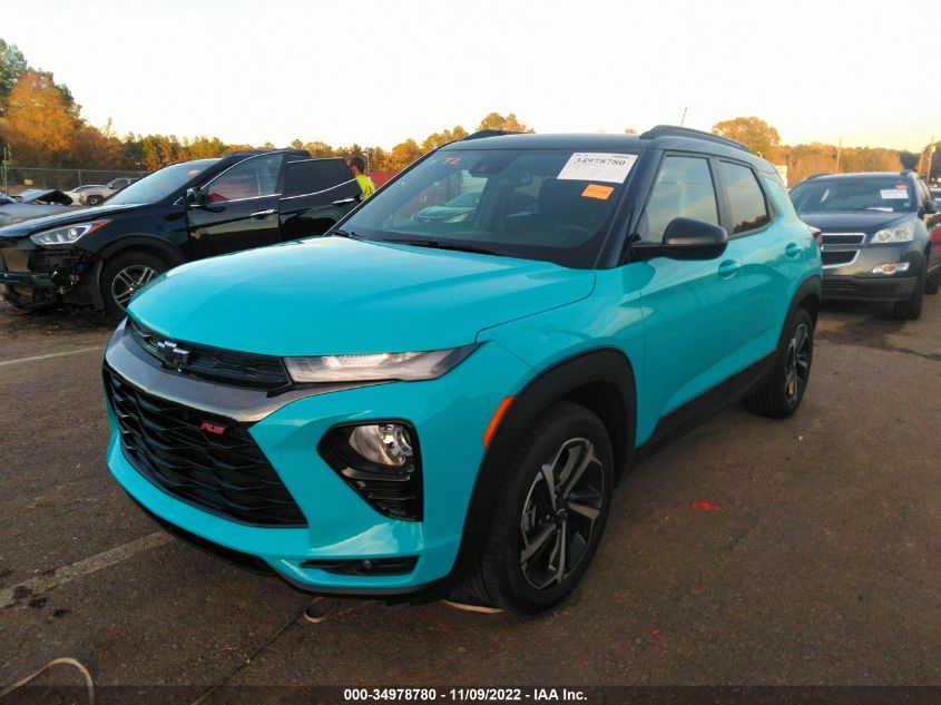 2022 CHEVROLET TRAILBLAZER RS VIN: KL79MTSL7NB113439