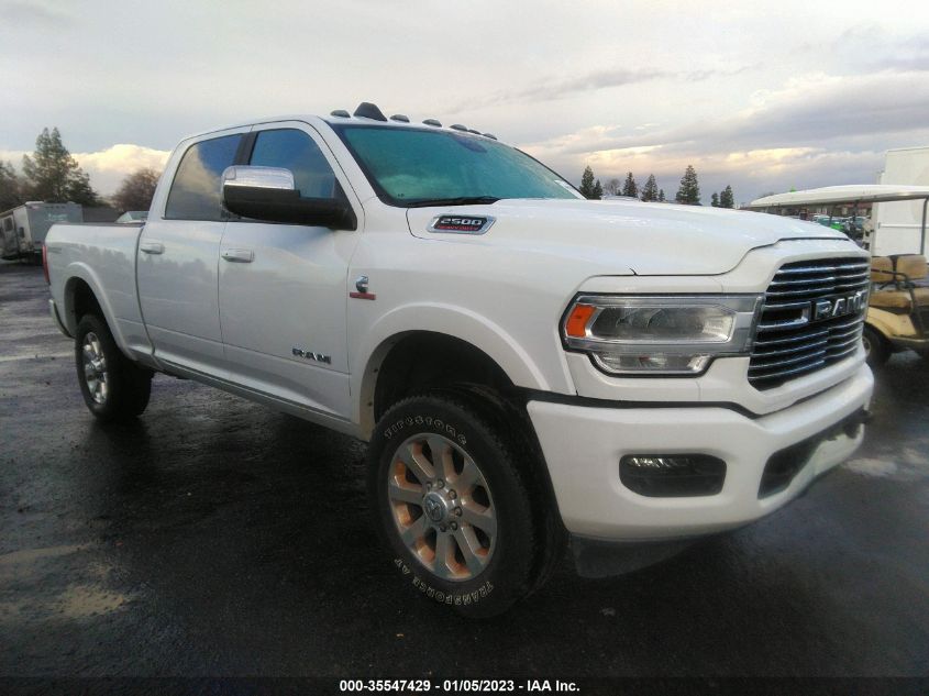 2022 RAM 2500 LARAMIE VIN: 3C6UR5FL5NG229600