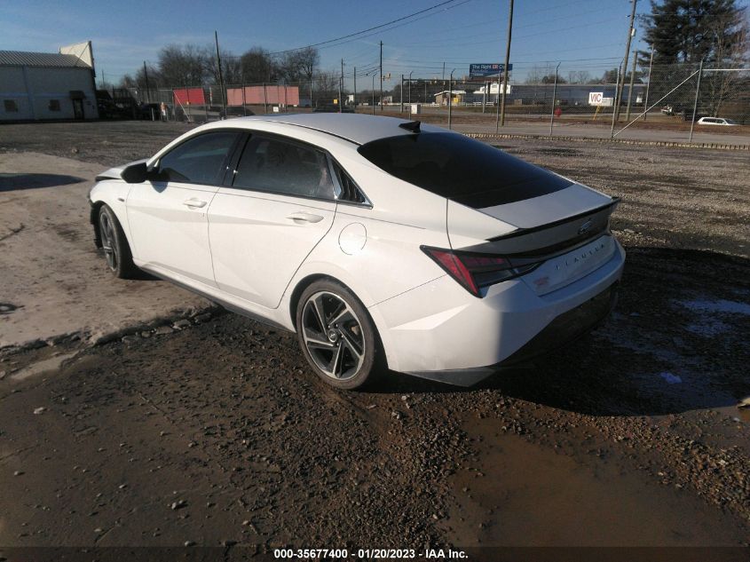 2021 HYUNDAI ELANTRA N LINE VIN: KMHLR4AFXMU106625