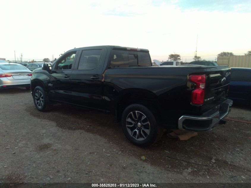 2021 CHEVROLET SILVERADO 1500 LT VIN: 3GCUYDED7MG294687