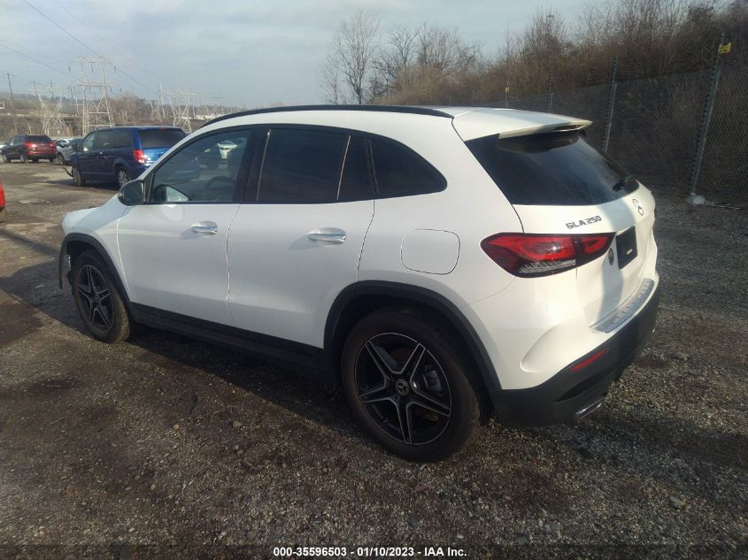 2022 MERCEDES-BENZ GLA GLA 250 VIN: W1N4N4HB6NJ410134